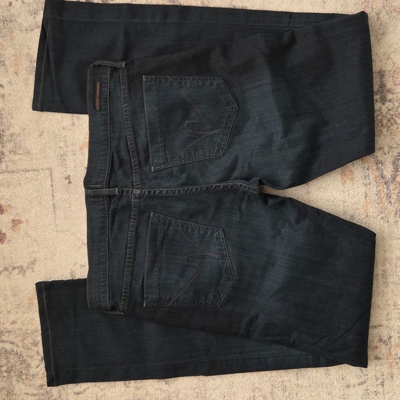 Citizens Of Humanity Indigo Straight Leg Jeans - Picture 9 of 11